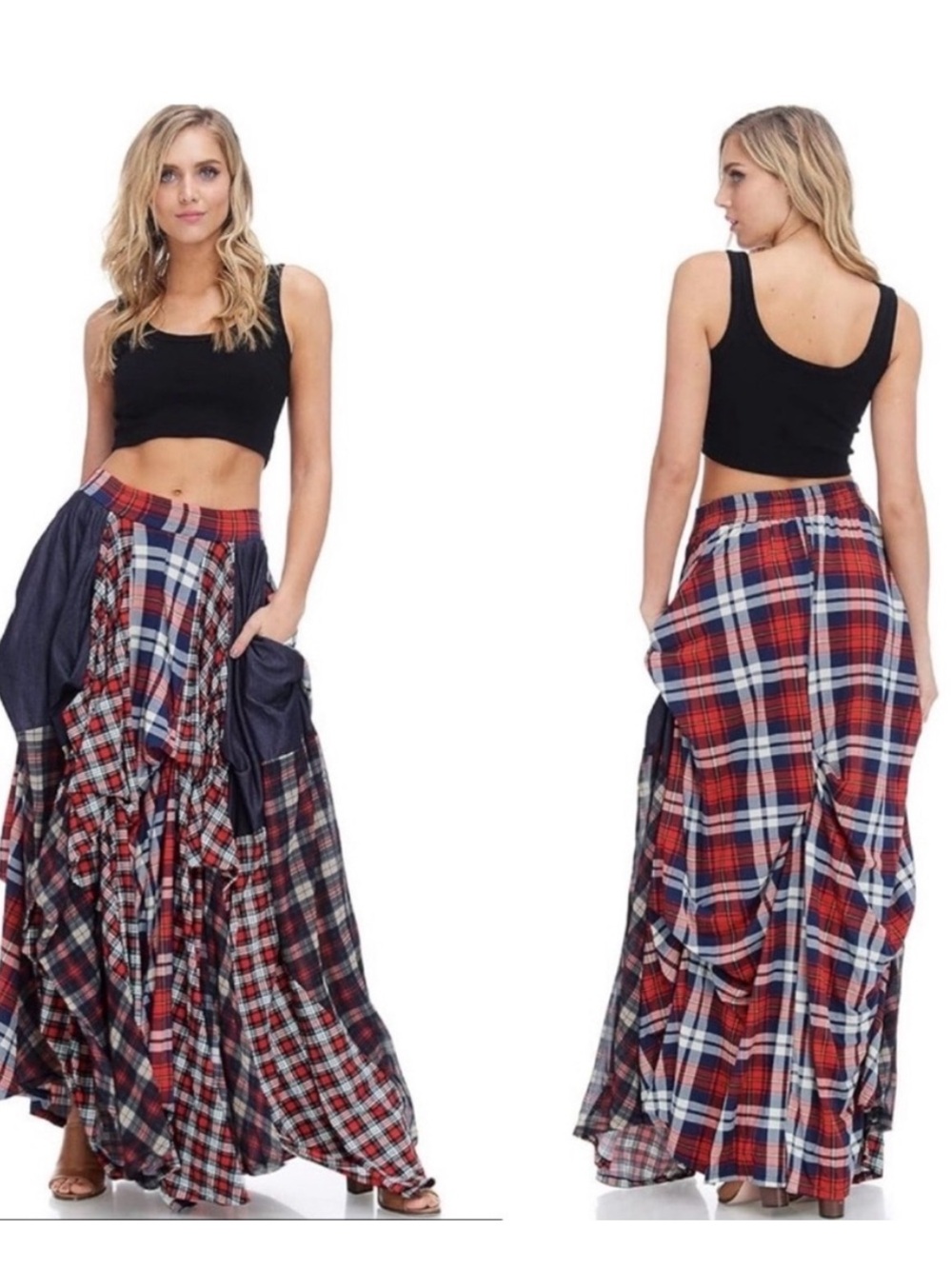 Kosmios Damsel Runched Peasant skirt. Smalls